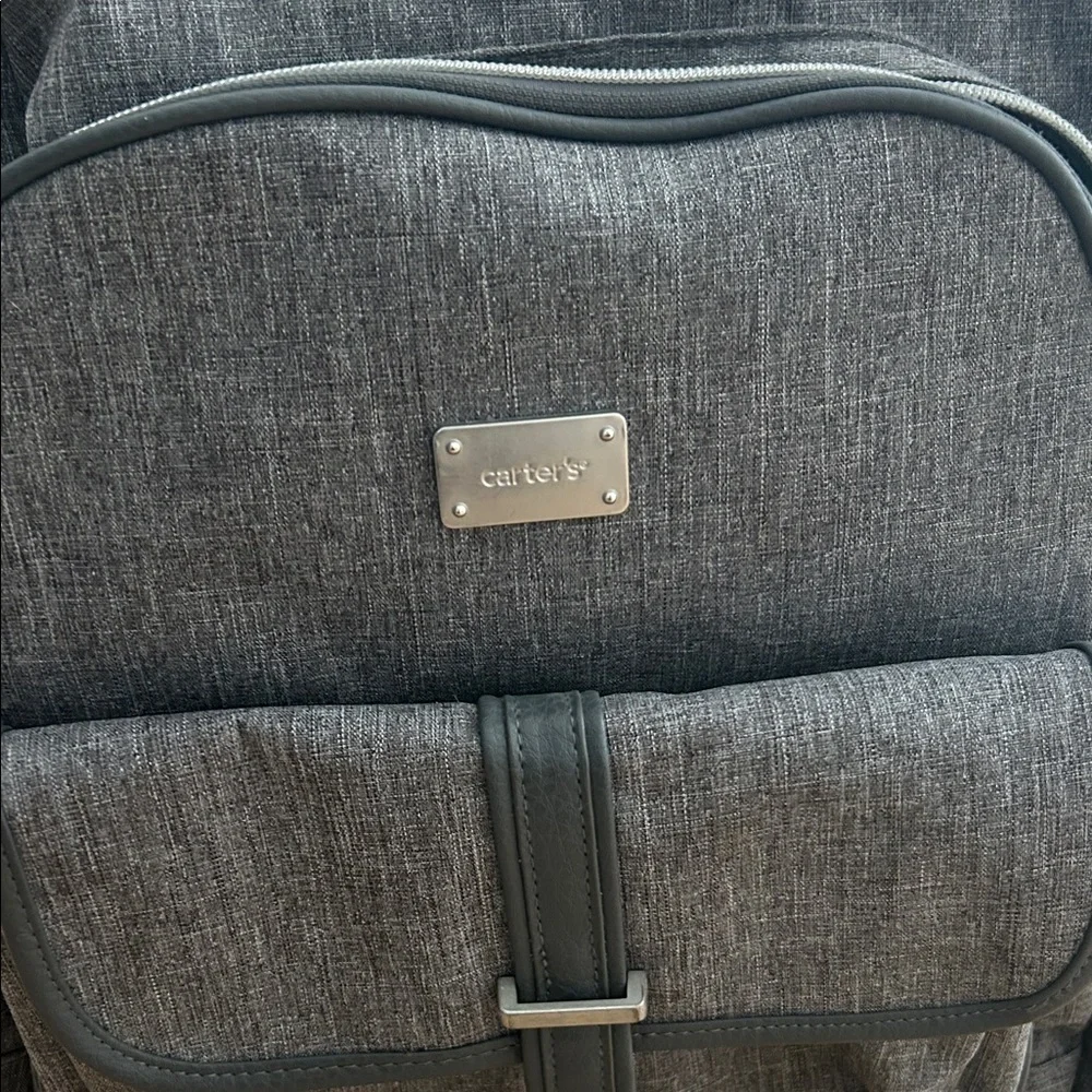 Carter's Dark Gray Baby Bag